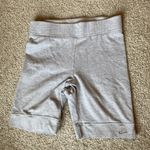 Nike Size Large Gray Biker Shorts Photo 0