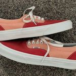 Vans Never Worn Coral and Pink Canvas and Suede Fabric Low Top Women’s Shoes Photo 5
