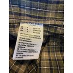 American Eagle  Outfitters Plaid Mini Skirt 4 Blue Green academia preppy Y2K boho Photo 2