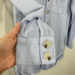 Show Me Your Mumu Tegan Jumper Periwinkle Chambray Romper Shorts Size Small Photo 8