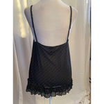 Forever 21 Women's  Black Pink Heart Print Chemise M Photo 1