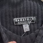 Bagatelle  Mock-neck Short Sleeve Sweater Top Photo 3