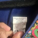 XOXO - BRIGHT BOLD GROOVY PAISLEY FLORAL PRINT LONG SLEEVE DRESS - SZ M Photo 6