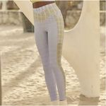 Free People NEW  Movement Plaid Leggings in “Bluebell Combo”, XS‎ Photo 2