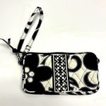 Vera Bradley Gray/Black/White Cloth Wristlet Photo 0