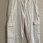PacSun Beige High Rise Carpenter Cargo Pants Size 25 Photo 2