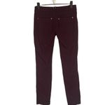 Athleta  Maroon Athletic Walking Pull On Casual Stretch Legging Pants Women Sz S Photo 1
