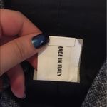 Moschino Cheap and Chic Navy Blue Tweed Blazer Photo 4