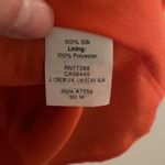 J.Crew Tropical Silk Hibiscus Coral Twist Back Sundress Photo 4