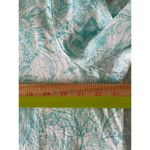 Sigrid Olsen  Linen Pullover Top Floral Print Side Buttons Turquoise Size 1X Photo 10