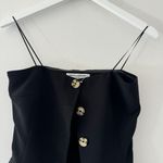 Amanda Uprichard Black Kourt Strapless Tank Photo 6