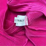 Boutique hot pink oversized dress with tie belt sz Medium Photo 4