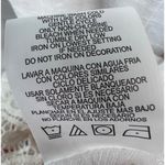 Gibson Latimer  Poncho Top Women S White Red Embroider Crochet Boho Chic Festival Photo 11