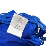 Ramy Brook Ramy Brook Markos Romper Cotton Swim Cover-Up Cobalt Royal Blue Size XS Photo 12