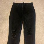 American Eagle Black skinny jeans with holes Photo 0
