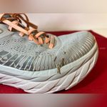 Hoka One One Bondi 7 Womens Gray 1110519 HMSH Running Shoes Sneakers Size 8.5 D Photo 6