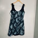 Torrid Vintage Y2K  Blue Tie Dye Mini Babydoll Sleeveless Tank‎ Dress Size 16 Photo 2