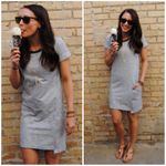 Lululemon  Cut Above Dress Heathered Space Dyed Gris Deep Navy Size 6 Photo 1