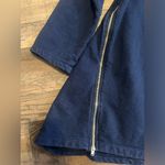 Prairie underground zipper navy sweatshirt M $220 spring contemporary winter Blue Size M Photo 2