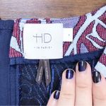 Anthropologie HD in Paris •  Cleo jacquard sheath dress blue ponte knit stretch Photo 5