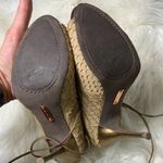 Steven By Steve Madden  leather lace up fish‎ scales heels mermaid 8 Rare Photo 5