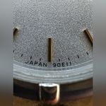 Bulova  Ladies Watch Two-Tone Bracelet Case Sparkling Silver Dial Gold-Tone Hands Photo 6