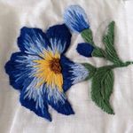 Flower Handmade Embroidered Pocket Filter Face Mask Multi Photo 2