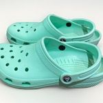 Crocs  Green Waterproof Clog Sandals Shoes Unisex Size M7 W9 Photo 2