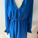 H&M  blue long sleeve dress size small Photo 0