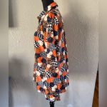 🧡Festive Autumn Pumpkin Print Button Photo 2