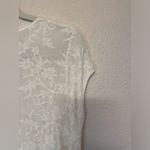 Karen Kane  Boho White‎ Floral Lace Details Top Size S Photo 5