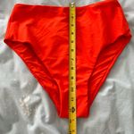 Anthropologie NWT:  Nikki red one shoulder bikini Photo 12