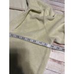 Wilfred Free  Artizia Deep V Neck Collared French Terry Cloth Top SZ Small Green Photo 4