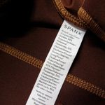 Spanx NWT 20323R Faux Suede Flare in Rich Caramel Seamed Pull-on Shaping XS x 33 Photo 5