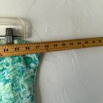 Dress Barn Vintage Y2K Fairycore Abstract Swirl Midi Skirt Green L USA Photo 5