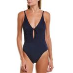 Robin Piccone New.  navy one piece. Size 8. Retails $168 Photo 15