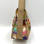 LeSportsac Hobo Vintage Classic Hearts Printed Nylon Tan Lovecore Photo 5