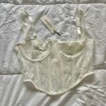 Glassons white corset top Photo 0