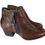 Earth Boot Womens 9.5 Osprey Bootie Ankle Dark Brown Leather Rustic Classic Boho Size undefined Photo 3