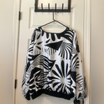 Ashley Stewart  Black and White Blouse Photo 1