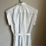 Rag and Bone  Roxanne Cap Sleeve Utility Midi Dress Photo 7