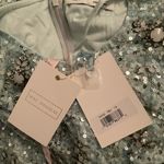 Mac Duggal  93932 Blue Flutter Sleeve Sequin High Neck Gown Dress Photo 13