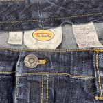 Talbots Vintage 1990s Floral Embroidered Straight Leg Stretch Jeans Size 12 Photo 1