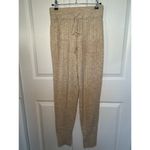Free People  Around the Clock Knit Joggers Ribbed Drawstring Lounge Pants Comfy S Photo 1