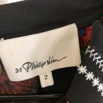 3.1 Phillip Lim  EUC Women's Pleated Sleeve Floral Crepe Dress Size 2 Photo 4