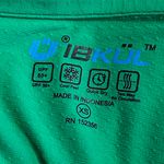 IBKUL Womens Golf Long Sleeve Mock Solid Top Green Sun Shit Size XS Photo 4
