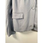 Universal Standard Miranda Smoking Jacket Gray Blazer Size XS ($215) Office Photo 4