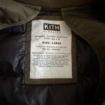Kith Longline Bomber Jacket Size L Olive Green Size L Photo 4