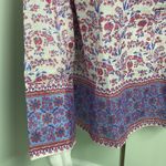 J.Crew Floral Tunic in "Iris Block" Print NEW Photo 2