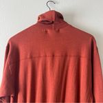 Young Fabulous and Broke XS Burnt Orange Turtleneck Tunic Length Sweatshirt Dress Photo 7